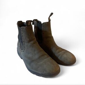 Blundstone women’s grey Chelsea  Leather Boots